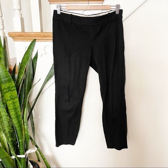 J. Crew Black Minnie Pant in Stretch Twill Size 4 - Picture 1 of 7